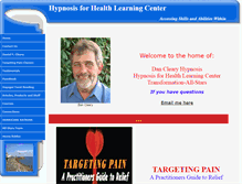 Tablet Screenshot of danclearyhypnosis.com